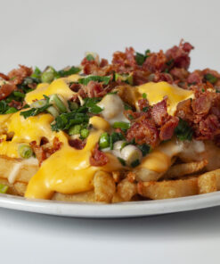 Papas fritas Rojo y Negro