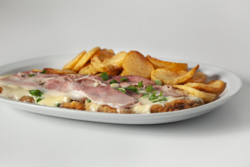 Milanesa pollo Santino