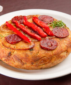 Tortilla española longaniza